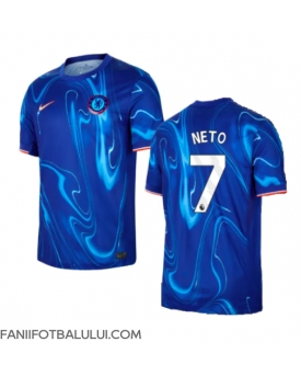 Chelsea Pedro Neto #7 Tricou Fotbal Replică 2024-25 Barbati Acasa